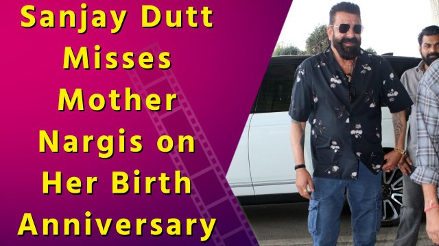 Sanjay Dutt remembers his mother Nargis on her birth anniversary with throwback pictures