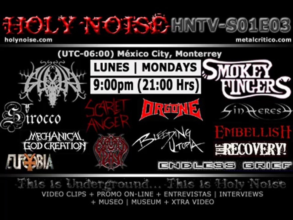 HOLY NOISE TV SHOW [HNTV-S01E03] 2013.01.21
