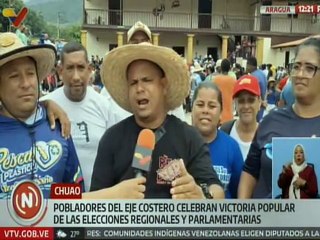 Aragüeños festejan el triunfo electoral del 25 de mayo con caravana marítima