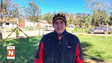 Primera helada del año en Vallegrande