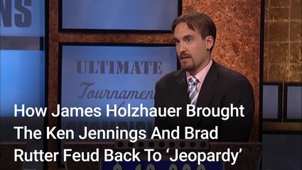 We Just Found Out It Was James Holzhauer Who Brought The Friendly Ken Jennings And Brad Rutter Feud Back To Jeopardy, And We Love It