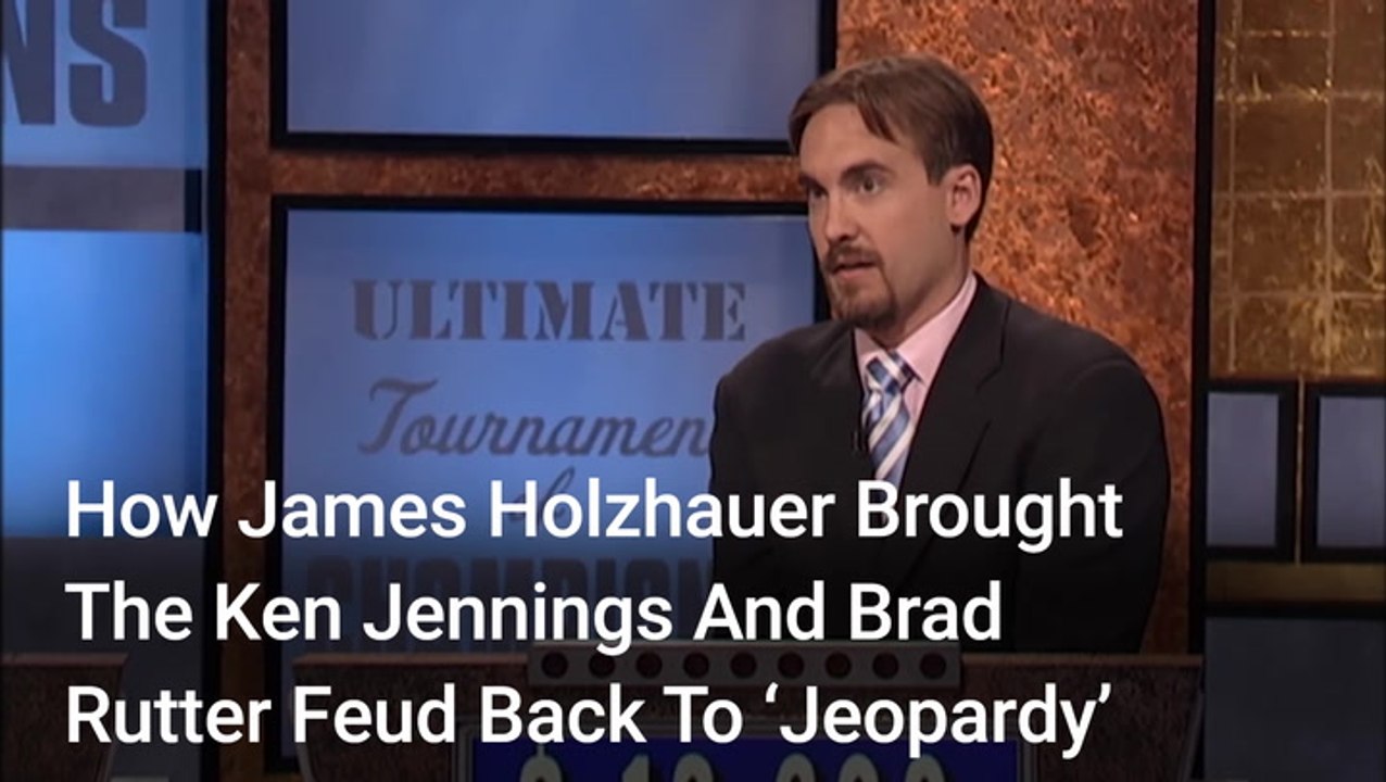 We Just Found Out It Was James Holzhauer Who Brought The Friendly Ken Jennings And Brad Rutter Feud Back To Jeopardy, And We Love It