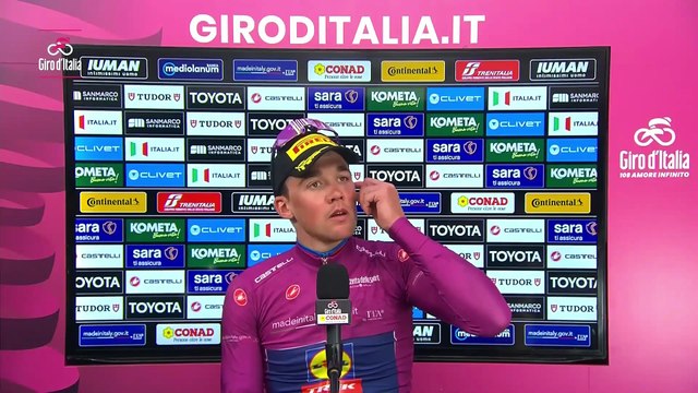 Cycling - Giro d'Italia 2025 - Mads Pedersen : It didn't go in our way today, but it's also cycling...