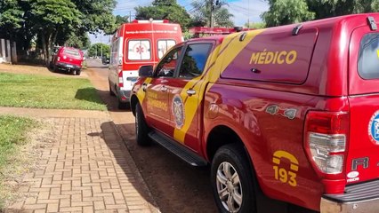 Idosa de 86 anos desmaia em casa e é socorrida com desidratação grave em Cascavel