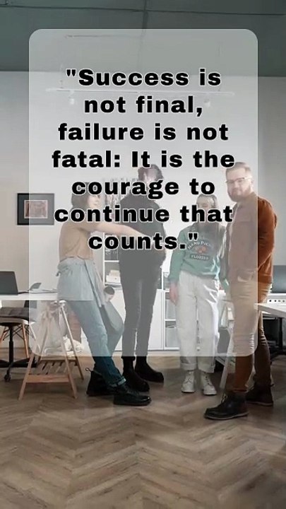 "The Courage to Continue: Why Success & Failure Are Just Steps" #motivation #stayfocused #quotes