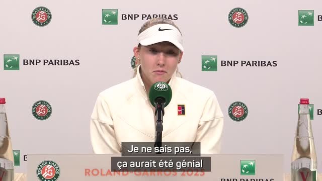 Roland-Garros - Andreeva sur les night sessions : Peu importe ce qu'ils décident, ça me va !