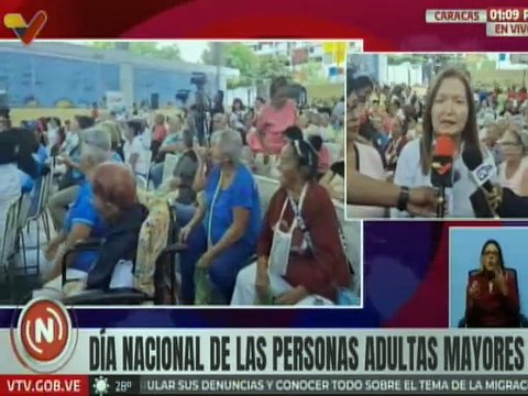 Caracas | Min. Viña: Tenemos más de 60 mil círculos de abuelos organizados a nivel nacional