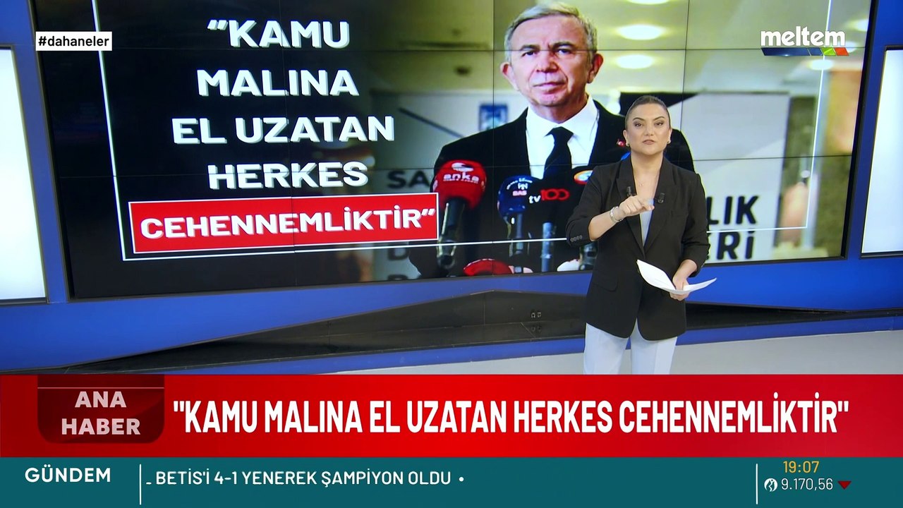Mansur Yavaş sert konuştu: Tüm belediyeler incelensin, kamu malına el uzatan cehennemliktir.