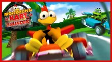 Moorhuhn Kart Thunder FULL GAME Longplay / Crazy Chicken Kart Thunder (PC)