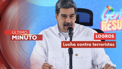 Pdte. Maduro: Los felicito por la lucha en contra del terrorismo