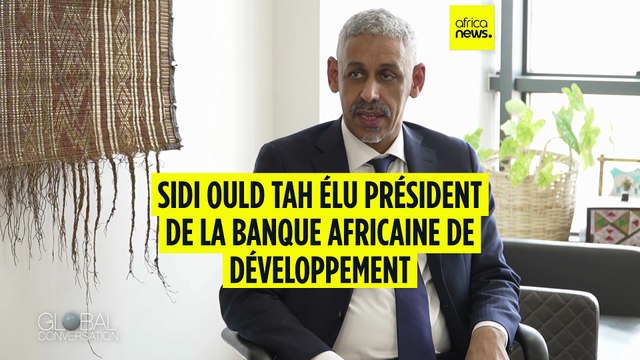 Sidi Ould Tah élu à la tête de la Banque africaine de développement