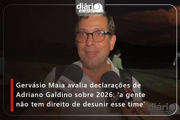 Gervásio Maia avalia declarações de Adriano Galdino sobre 2026: ‘a gente não tem direito de desunir esse time’