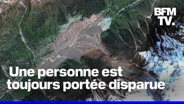 Village détruit, risque d'inondation...Les images impressionnantes après l'éboulement en Suisse