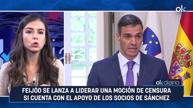 CONEXIÓN OKDIARIO | Beatriz Dávila, redactora de nacional | Feijóo se lanza a liderar una moción de censura si cuenta con el apoyo de los socios de Sánchez