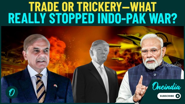 Trump Officials Claim Trade Deal Ended India-Pak Conflict, India Denies Trade Deal Theory