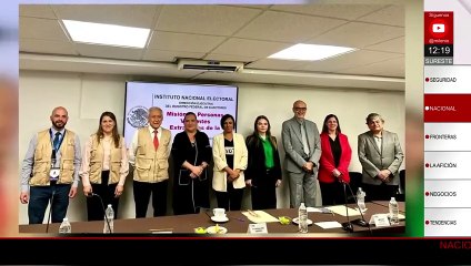 INE da la bienvenida a la Misión de la OEA que supervisará la elección judicial