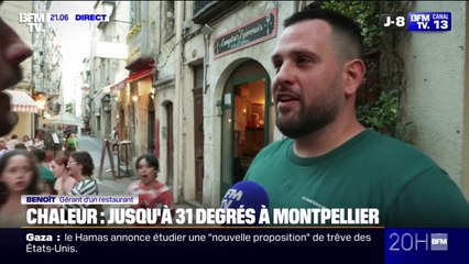 "On a eu pas mal de monde en terrasse": à Montpellier, le thermomètre est monté jusqu'à 31°C ce jeudi