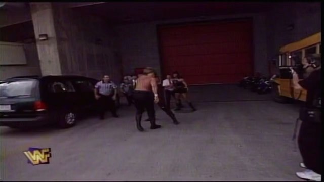 Mankind Brutally Attacks HHH In The Parking Lot! Canadian Stampede 1997 6/7/97