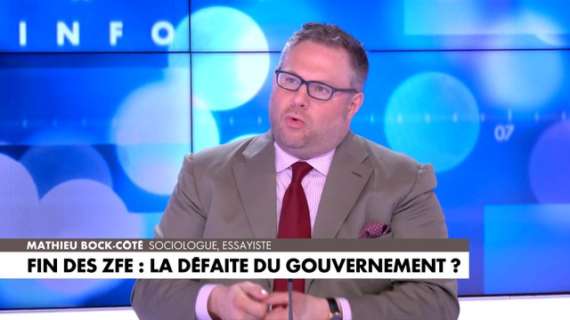 L'édito de Mathieu Bock-Côté : «Fin des ZFE : la défaite du gouvernement ?»