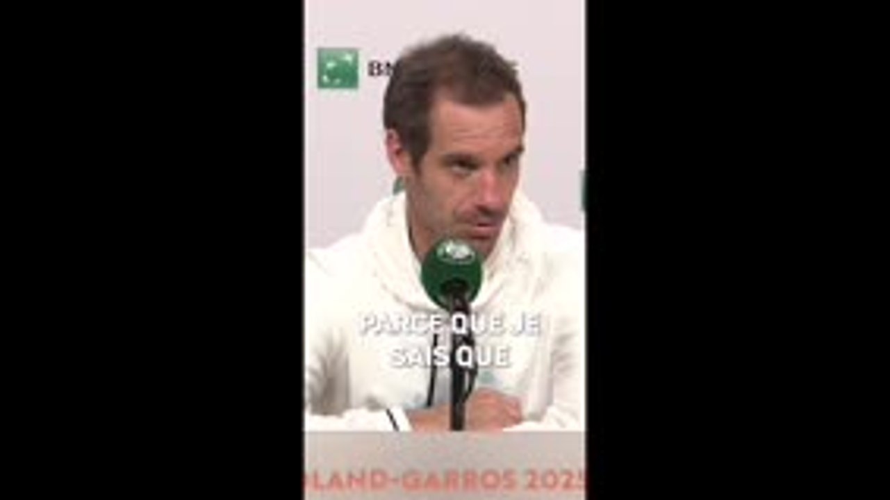 Roland-Garros - Gasquet : "Je vais enfin rejouer au foot !"