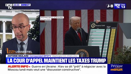 États-Unis: la cour d'appel maintient les droits de douanes imposés par Donald Trump en attendant de juger le fond