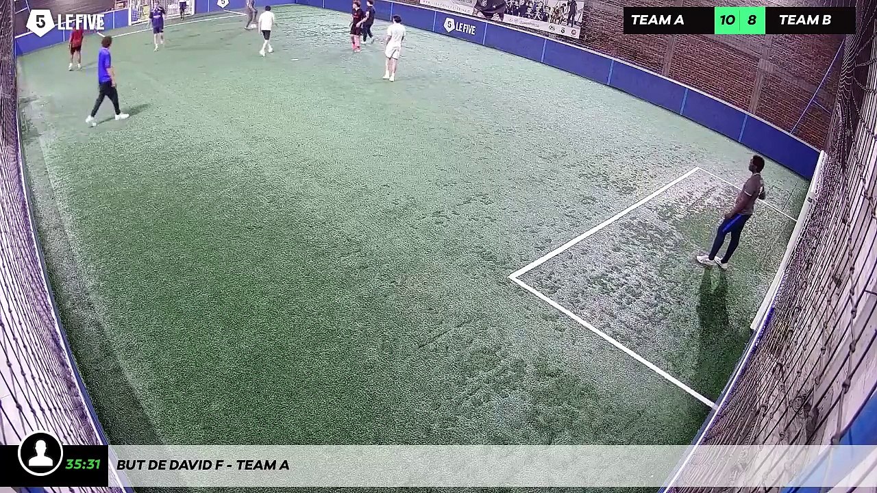 But de David F - Team A