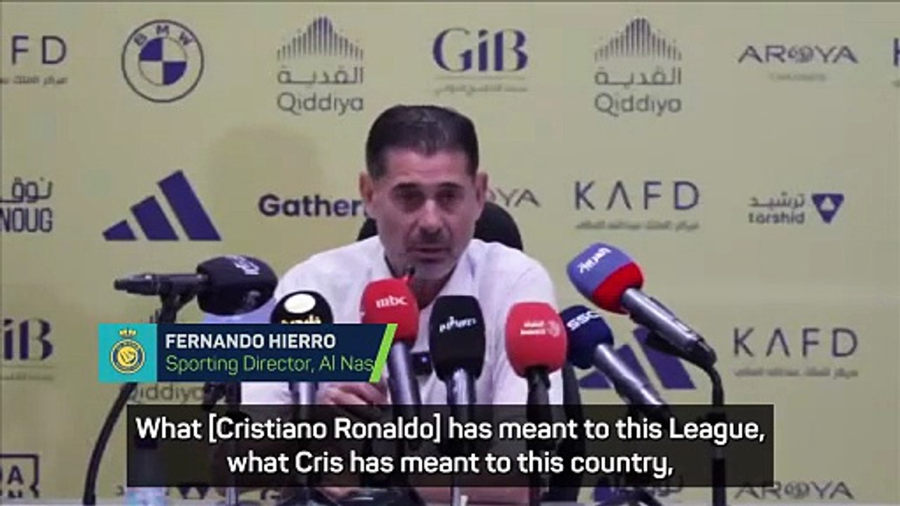 Ronaldo has 'opened all doors' to the Saudi Pro League - Hierro