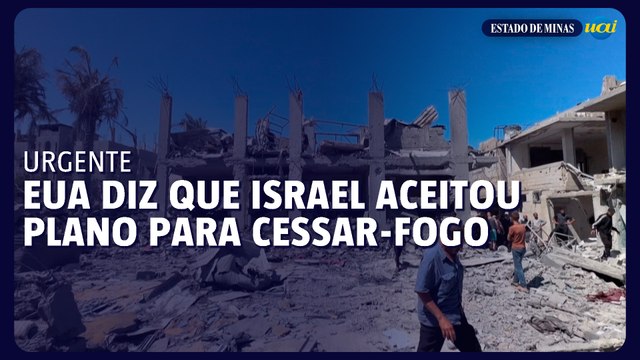 EUA diz que Israel aceitou seu plano para um cessar-fogo em Gaza