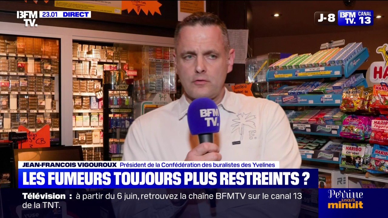 "Les jeunes peuvent se fournir par internet autant de la cigarette que de la puff", explique Jean-François Vigouroux (Confédération des buralistes des Yvelines)