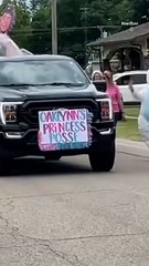 Community Partners with Make-A-Wish to Throw Parade for Young Girl