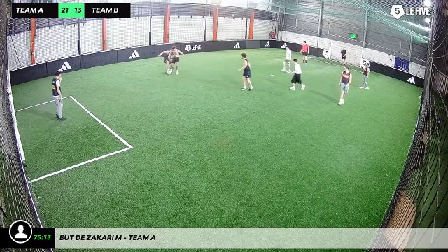 But de Zakari M - Team A