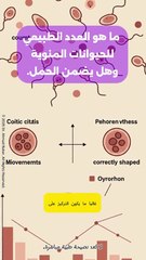 العدد الطبيعي للحيوانات المنوية: هل هو كافٍ للإنجاب؟ شرح مفصل لأبعاد تحليل السائل المنوي