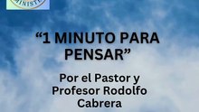 168-1. No hay nada imposible para Dios-1 Minuto para pensar