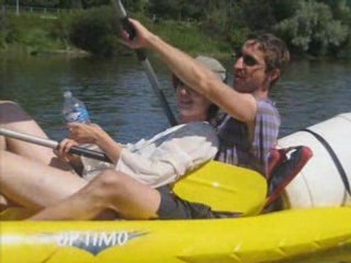 Kayak sur la loire Aout 2007