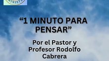 165-5. La ultima oportunidad para los judios-1 Minuto para pensar