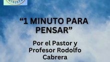 173-6. Morir para vivir-1 Minuto para pensar