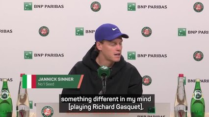"He played in the best era ever in tennis" - Sinner praises Gasquet