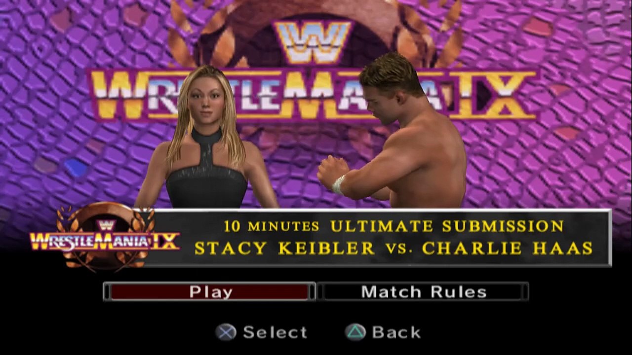 Stacy Keibler vs Charlie Haas Submission