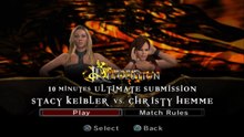 Stacy Keibler vs Christy Hemme Submission