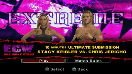 Stacy Keibler vs Chris Jericho Submission