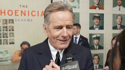 'The Phoenician Scheme' Star Bryan Cranston Calls Doing a Wes Anderson Movie a "Trust Fall" | THR Video