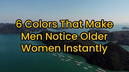 Stunning Colors That Make Men Instantly Notice Women Over 60  elderly wisdo