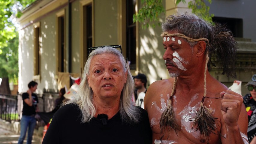 Auntie Bev backing Paul Towney’s fight for land back.