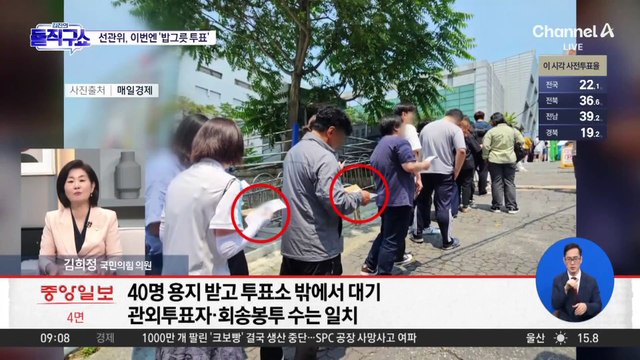 투표지 유출·“두 번 투표” 신고…선관위 관리 부실 논란