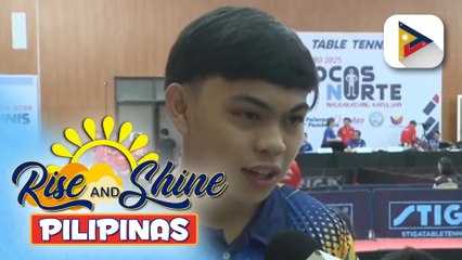 Jebb Jerwin Datahan, nangunguna sa Table Tennis team ng NCR