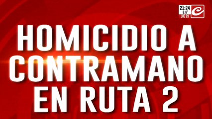 Manejó a contramano y ma´to a un hombre de 33 años