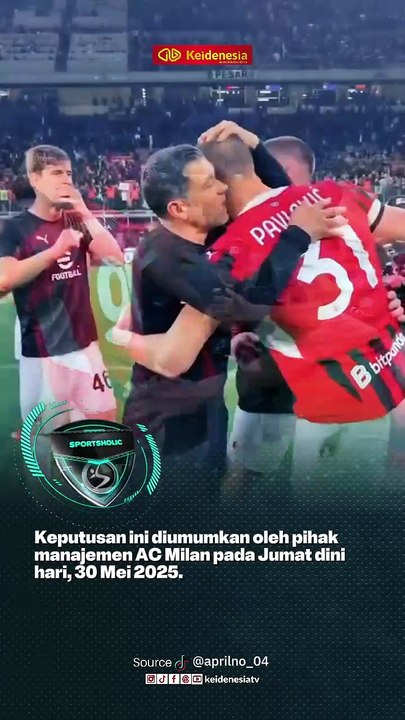 AC Milan Resmi Pecat Sergio Conceicao, Ini Calon Penggantinya