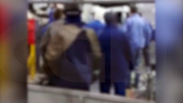 Fabricante de ônibus vira ringue e trabalhadores saem na porrada; veja o vídeo