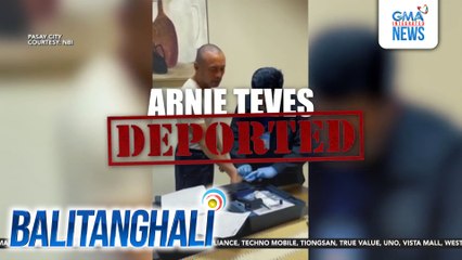 Dating Negros Oriental 3rd District Rep. Arnie Teves, sumailalim na sa medical checkup at booking procedures sa NBI | Balitanghali