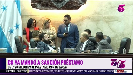 Directiva del CN envía a publicar nueva deuda de $190 millones con la CAF